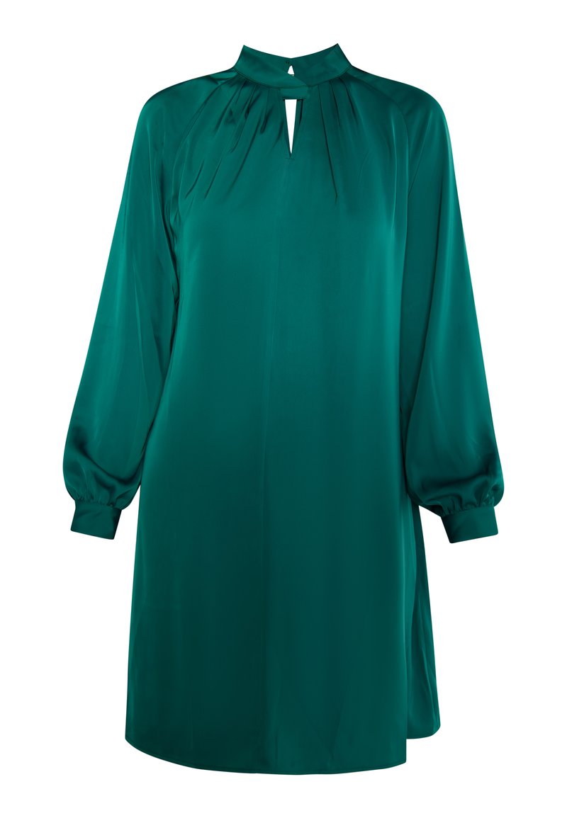 dreimaster Jurk donkergroen