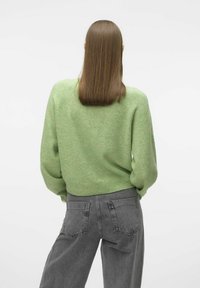 Vero Moda VMLEAF - Pullover - forest shade