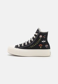 Converse CHUCK TAYLOR ALL STAR LIFT - High-top trainers - black/egret