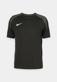 STRIKE TOP - Sports T-shirts - black/anthracite/white