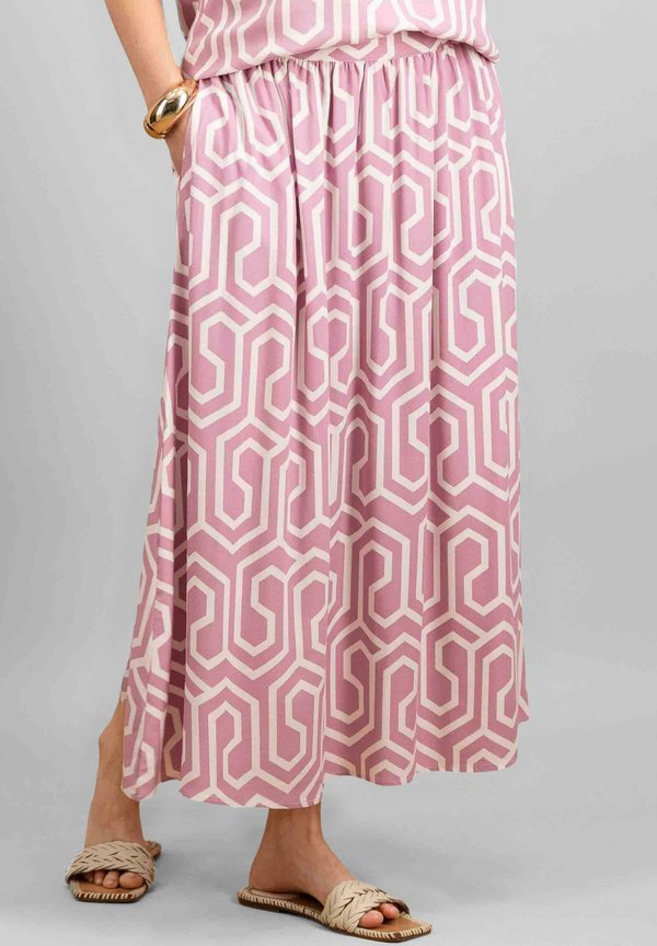 ART DECO - Maxirock - rose