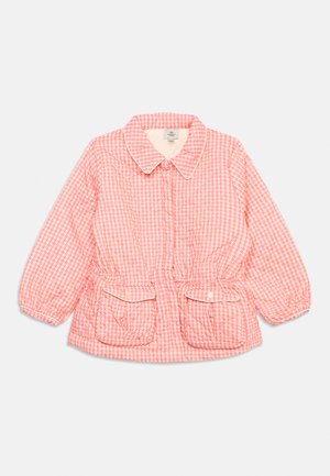 Copenhagen Colors HOUNDSTOOTH QUILTED UNISEX - Ελαφρύ μπουφάν - light pink