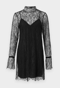 DRESS - Vabalt langev kleit - black