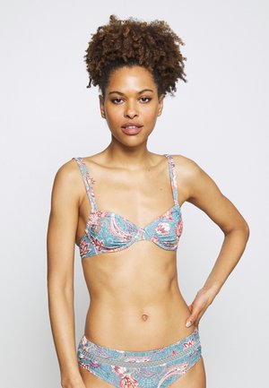 SARASA BEACH - Bikini pezzo sopra - teal green