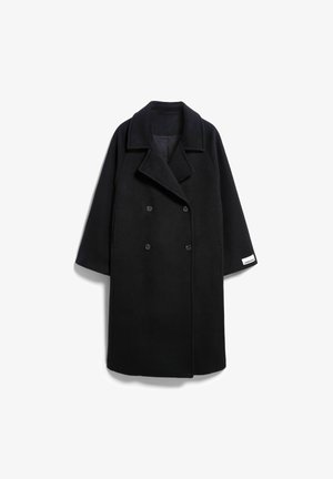 ARMEDANGELS, DOUBLE-BREASTED - Klassischer Mantel - black