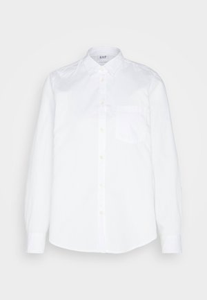 GAP CLASSIC SHIRT - Nööpidega pluus - optic white