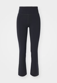 LUXE SPLIT HEM LEGGING - Legíny - black