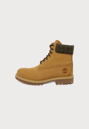 Timberland, HERITAGE LACE WATERPROOF BOOT - Lace-up ankle boots - camel/green