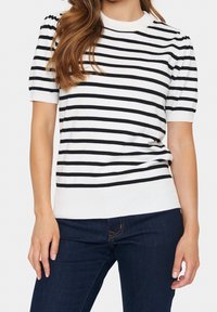 Saint Tropez T-shirt med print - off-white