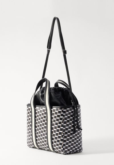 Pierre Hardy MINI ARCHI - Handbag - white/black