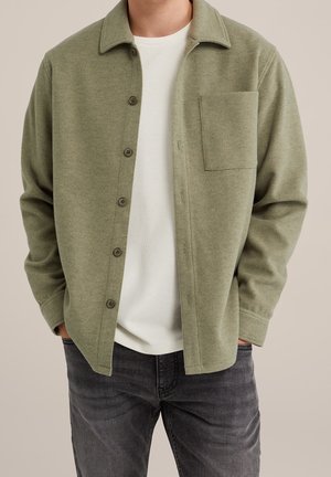 Hemd - mottled olive