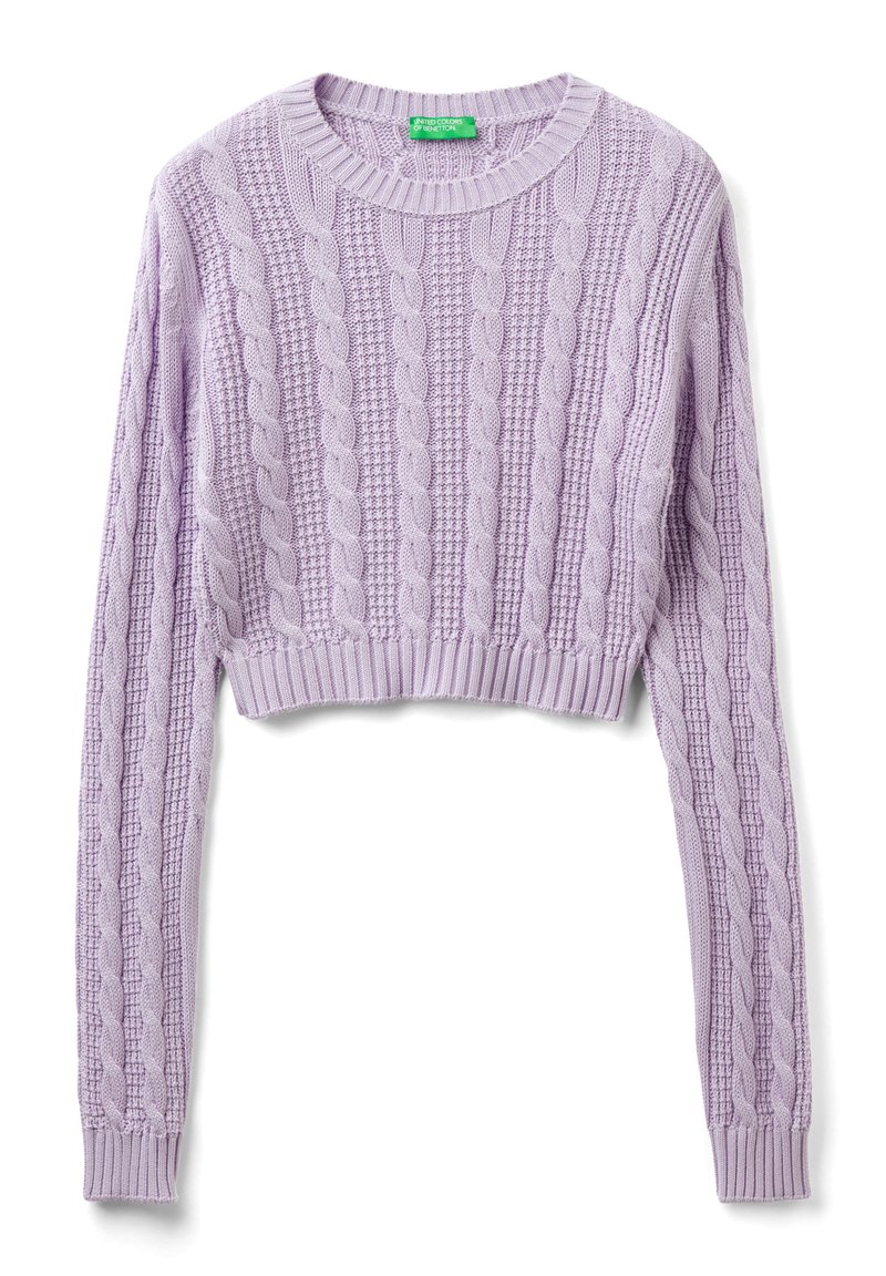 United Colors of Benetton Trui paars United Colors of Benetton Trui paars