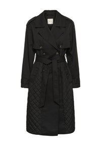 TINNA - Trenčkot - pitch black