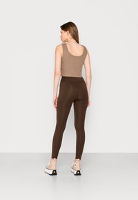 Cotton On SEAMLESS - Leggings - Calças - desert brown