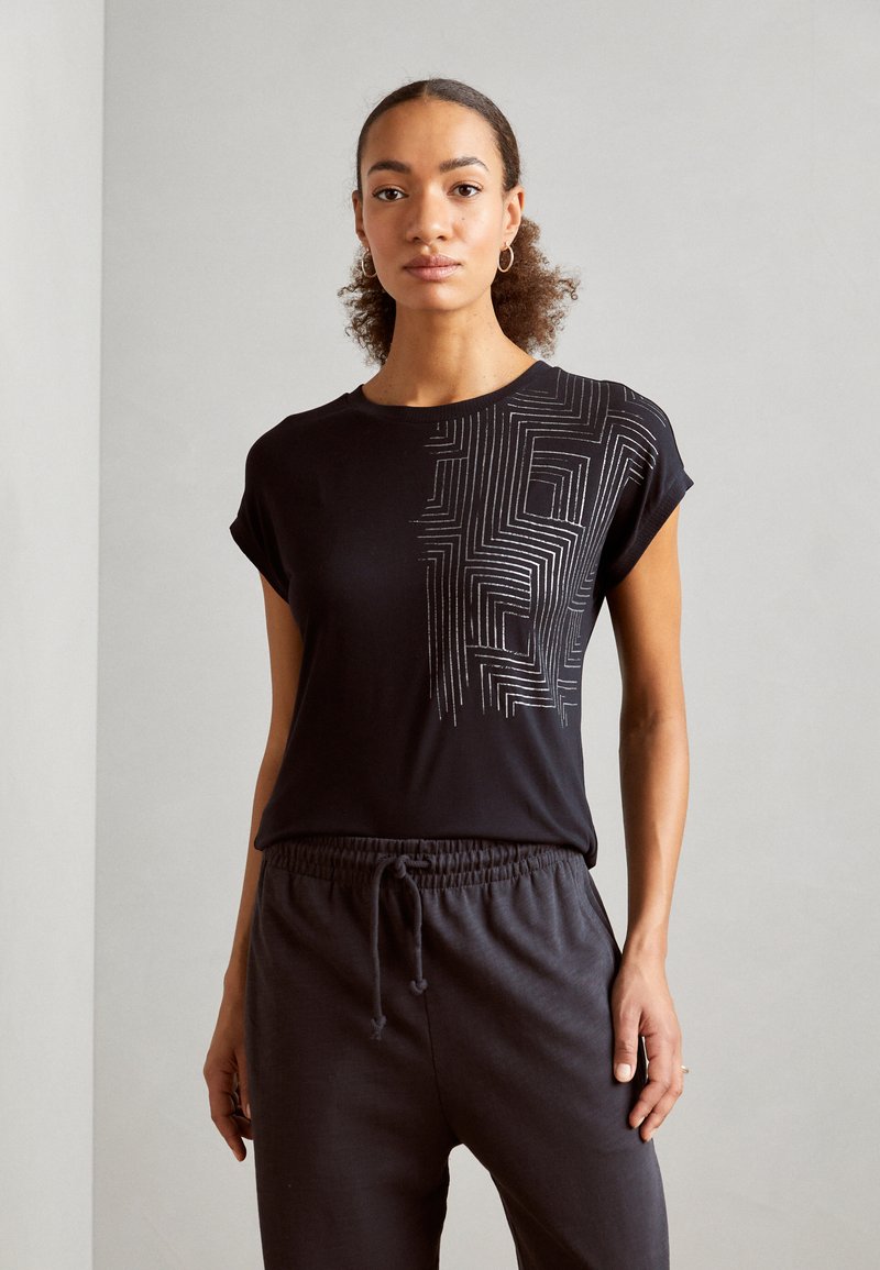 Esprit CVE T - Camiseta estampada - black