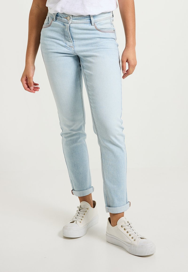 Grain de Malice Vaqueros slim fit - bleached