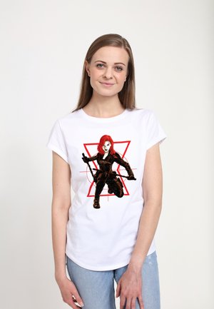 BLACK WIDOW: MOVIE BLACK WIDOW TARGET - T-shirt z nadrukiem
