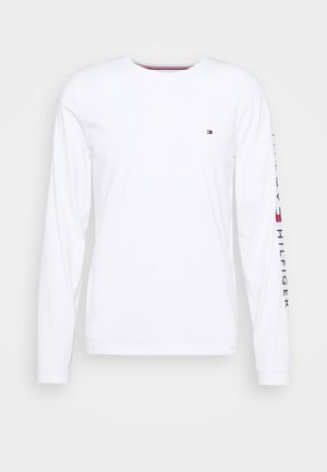 Tommy Hilfiger LOGO LONG SLEEVE TEE - T-shirt à manches longues - white