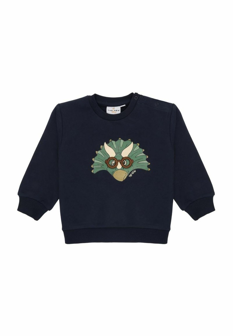 The New Siblings Sweater donkerblauw
