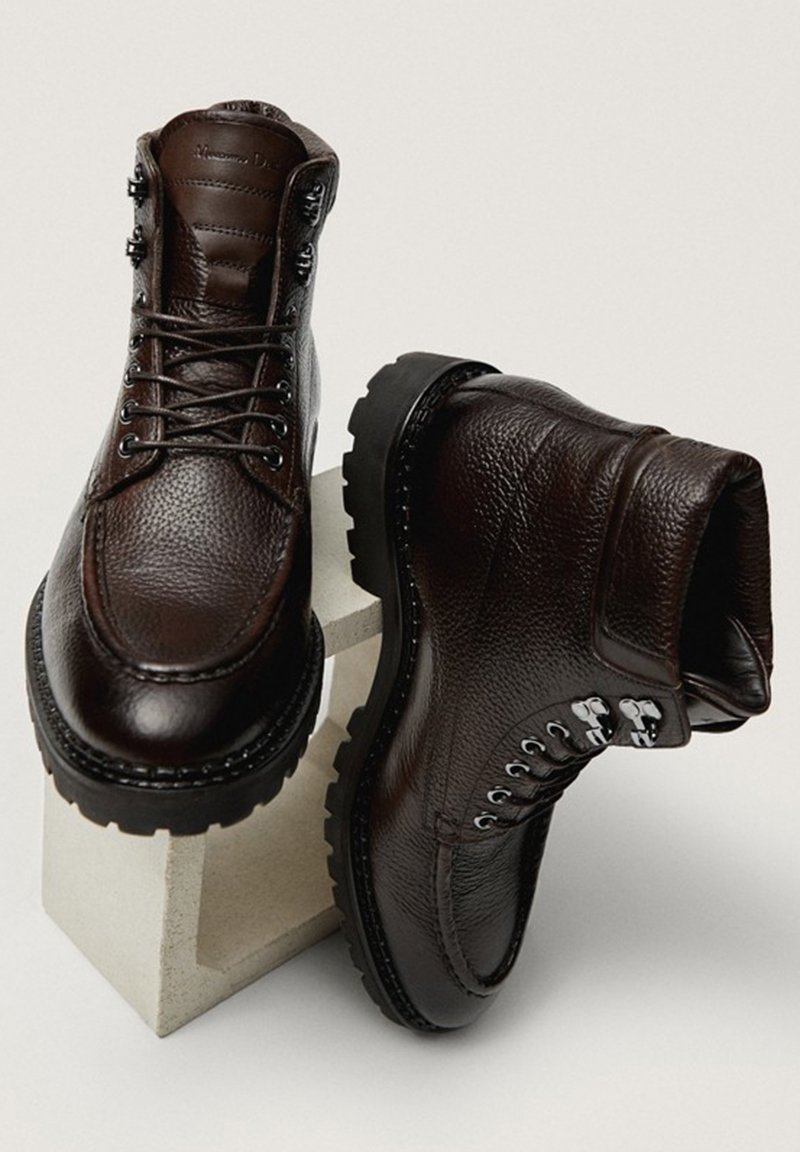 massimo dutti brown boots