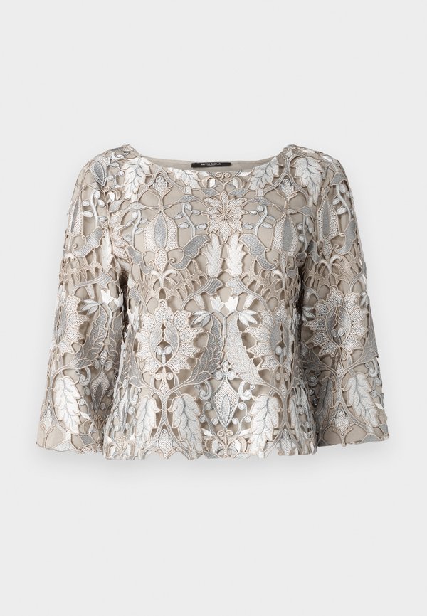 ABUTILONBBIGNARA BLOUSE - Blouse - silver beige4