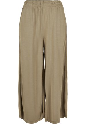 Urban Classics CULOTTE - Trousers - khaki