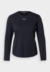PERFORMANCE FEATHER LONG SLEEVE - Longsleeve - black beauty