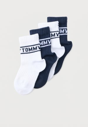 4 PACK UNISEX - Kojinės - blue/off-white/multi-coloured