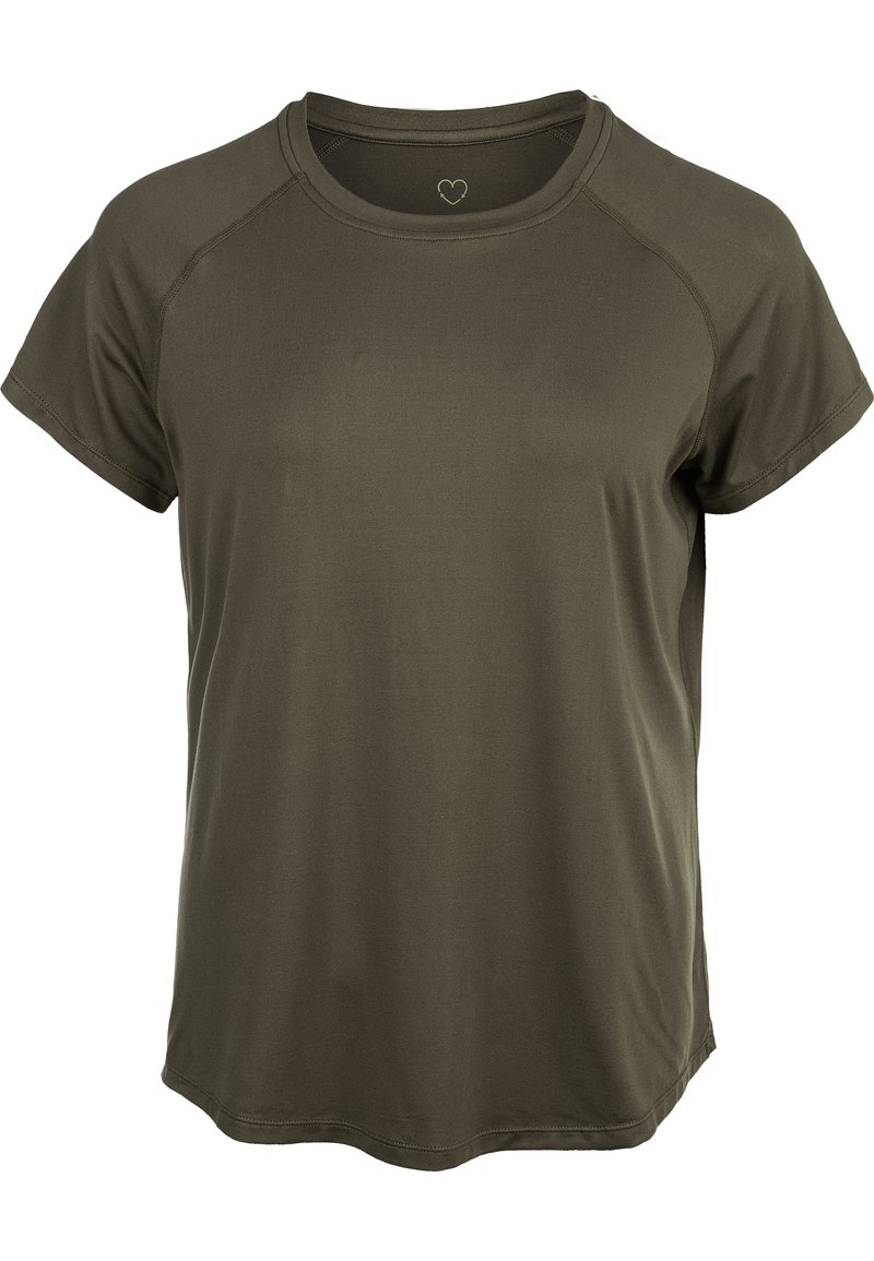 Damen Sportbekleidung | Athlecia GAINA SHORT SLEEVE T-Shirt basic olive/oliv - WY82724 Damen Sportbekleidung | Athlecia GAINA SHORT SLEEVE T-Shirt basic olive/oliv - WY82724