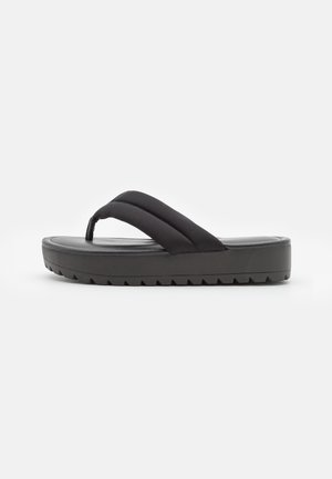 Sandaler m/ tåsplit - black