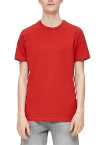 s.Oliver STRETCH - T-Shirt basic - preiselbeere
