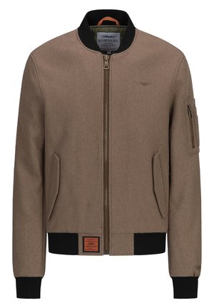Bombers TRACK - Bomberjacke - beige