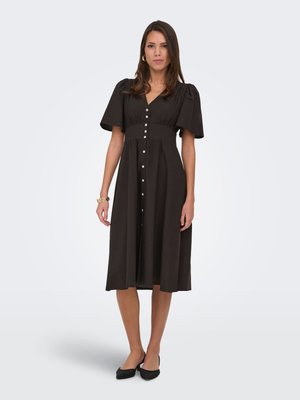 JDY JDYNORA 2/4 MIDI DRESS WVN NOOS - Päevakleit - chocolate torte