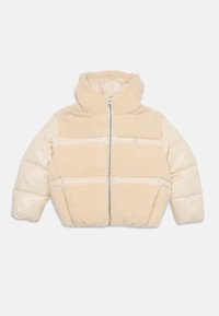 Calvin Klein Jeans SHINY PUFFER JACKET - Fleecejakke - whitecap gray