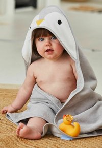 JoJo Maman Bébé HOODED FOX STANDARD - Telo da bagno - penguin