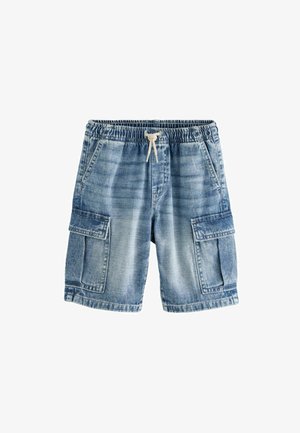 REGULAR FIT - Kratke hlače iz džinsa - blue