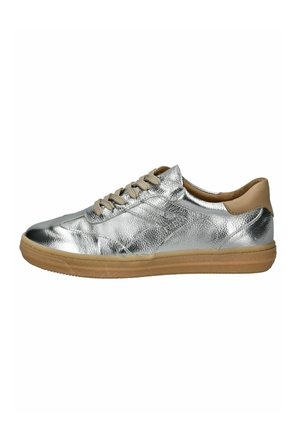 Sneakers laag - silber camel