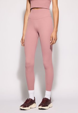Terranova, LEGGINGS SPORTIVI LUNGHI SEAMLESS ARRICCIATI - Leggings - rosa cipria scuro