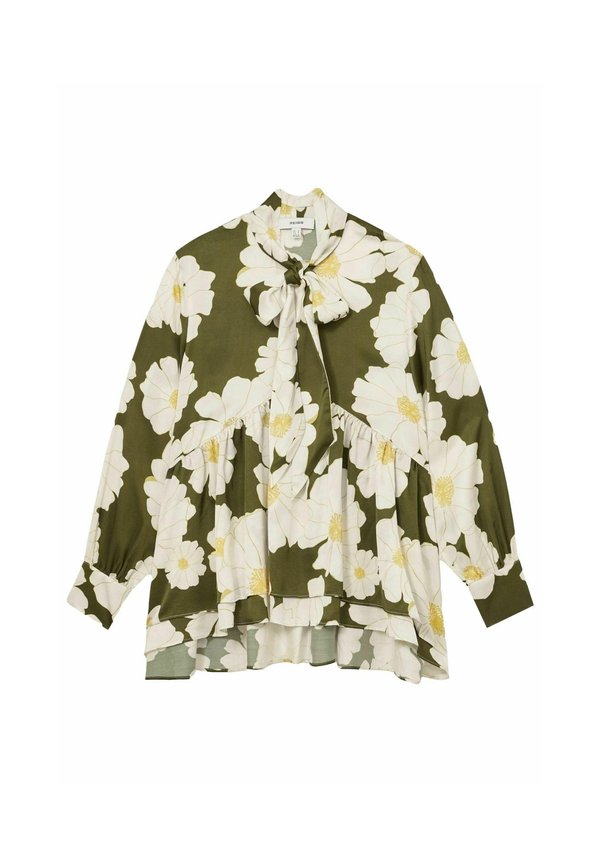 DELILAH FLORAL TIE-NECK SWING - Tunika