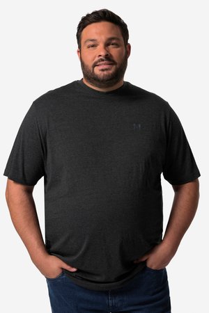 Men Plus, MEN+ T-SHIRT, BASIC, 2ER-PACK, HALBARM, RUNDHALS, BIS 8 XL - T-shirt basic - black