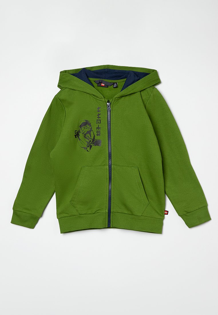 Bluză de molton cu fermoar