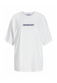 JXMILLOW LOOSE TEE - Triko s potiskem - bright white