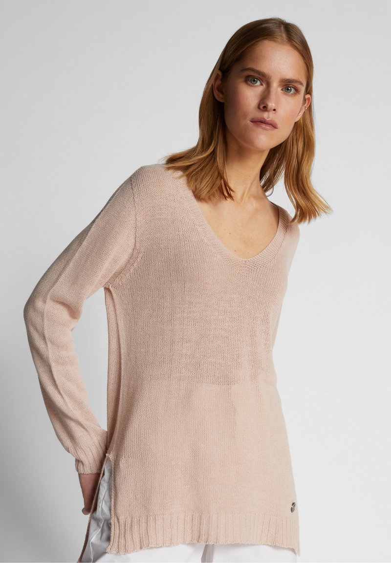Damen Strickjacken | North Sails MIT V AUSSCHNITT Strickpullover woodrose/braun - AE57964 Damen Strickjacken | North Sails MIT V AUSSCHNITT Strickpullover woodrose/braun - AE57964