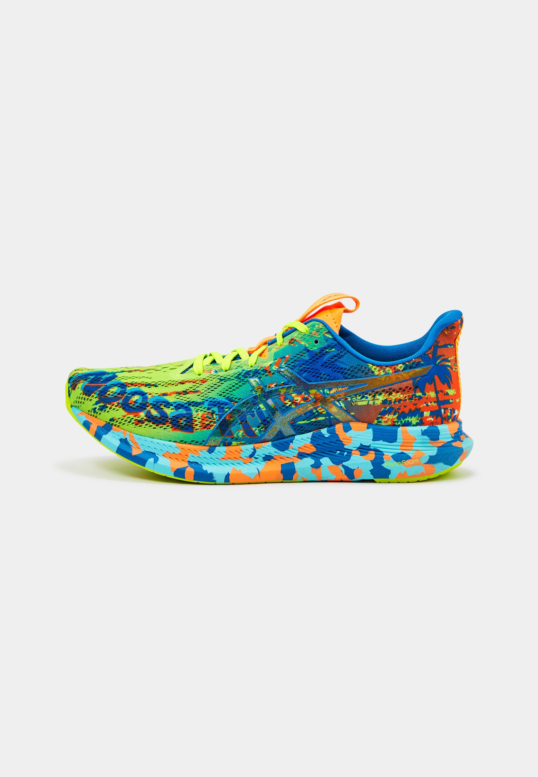ASICS NOOSA TRI - Hardloopschoenen neutraal - hazard green/lake drive/groen  - Zalando.nl