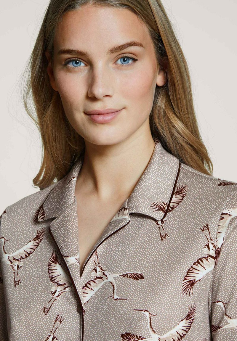 Damen Nachthemden | Calida SLEEPSHIRT DURCHGEKNÖPFT Nachthemd etherea taupe/hellbraun - TE87611 Damen Nachthemden | Calida SLEEPSHIRT DURCHGEKNÖPFT Nachthemd etherea taupe/hellbraun - TE87611