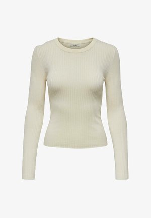 JDY JDYPLUM O-NECK - Neule - gelb