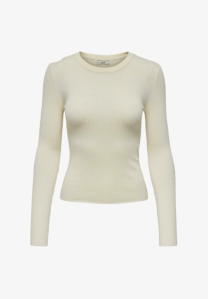 JDY JDYPLUM O-NECK - Strickpullover - gelb