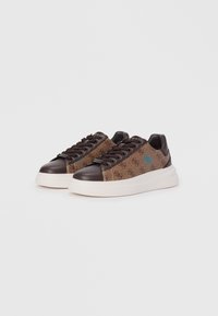 Guess ELBA - Trainers - beige/brown