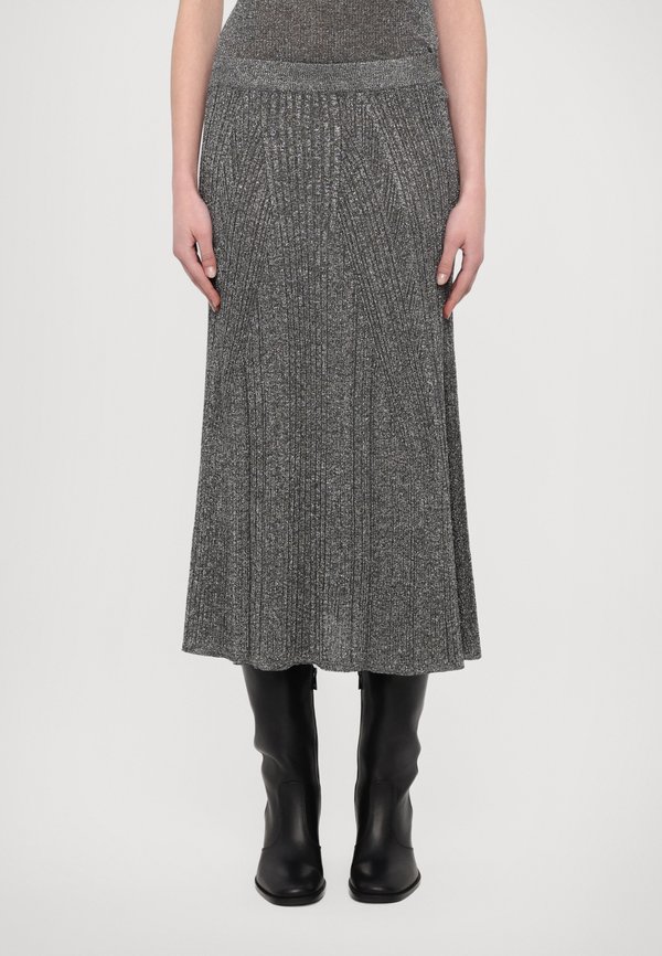 MOSSY MID LENGTH SKIRT - Pencil skirt - storm
