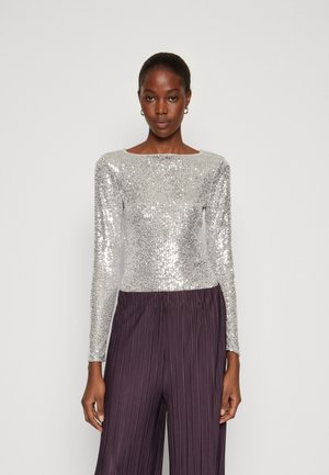 abercrombie sequin top